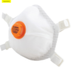 3000 Series Disposable Mask, Valved, White, FFP3, Filters Dust/Mist/Fumes, Pack of 1